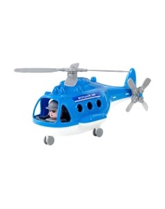 Вертолет игрушечный Полесье Милиция Альфа / 68682