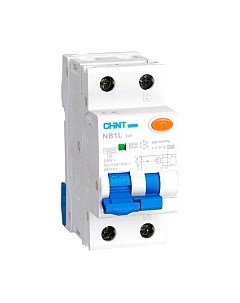 Дифференциальный автомат Chint NB1L 1P+N C25 30mA AC 10kA (36мм) (R)