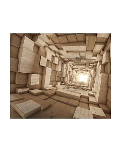 Фотообои листовые Citydecor Тоннель 3D