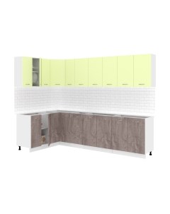 Кухонный гарнитур Кортекс-мебель Корнелия Лира 1.5x2.9 без столешницы