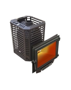 Печь-каменка Пегас 26 Next Панорама сетка премиум