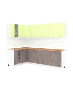 Кухонный гарнитур Кортекс-мебель Корнелия Лира 1.5x2.7