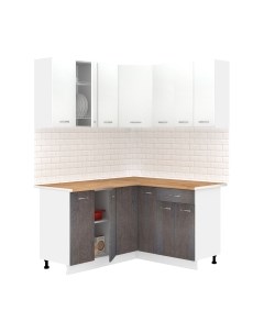 Кухонный гарнитур Кортекс-мебель Корнелия Лира 1.5x1.4