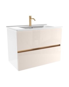 Тумба с умывальником ЗОВ Лира 80 / L80MW0MTGVG-OL80 Зов