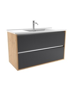 Тумба с умывальником ЗОВ Парма 100 / P100LHO0MBPMC1A-OL100 Зов