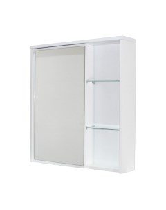 Шкаф с зеркалом для ванной СанитаМебель Камелия-07.70 Санитамебель