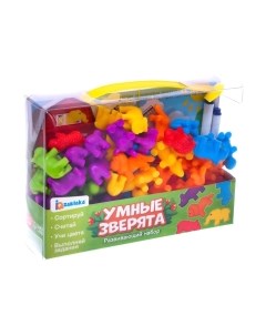 Развивающая игра Zabiaka Умные зверята / 6943080
