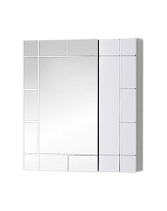 Шкаф с зеркалом для ванной Акваль Анна 60 / АННА.04.60.00.N