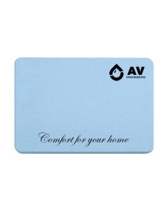 Коврик для ванной AV Engineering AVEDM4060BL Av engineering