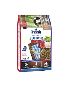 Сухой корм для собак Bosch Petfood Junior Lamb&Rice Bosch petfood