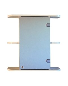 Шкаф с зеркалом для ванной СанитаМебель Камелия-03.60 Санитамебель