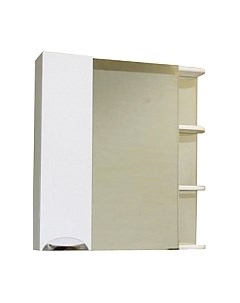 Шкаф с зеркалом для ванной СанитаМебель Камелия-12.70 Д3 Санитамебель