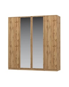 Шкаф НК Мебель Stern 4-х дверный с зеркалом / 72676509 Нк мебель
