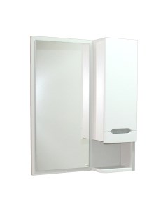 Шкаф с зеркалом для ванной СанитаМебель Сизаль 14.500 Санитамебель