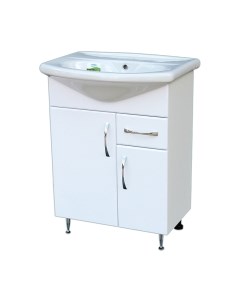 Тумба с умывальником СанитаМебель Камелия-65.21 Д2 + Новая Грань Санитамебель