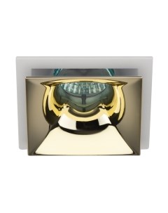 Точечный светильник ЭРА KL102 WH/GD / Б0056352 Эра