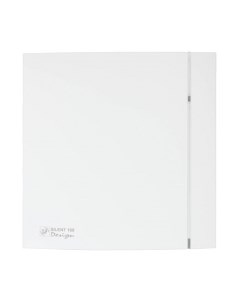 Вентилятор накладной Soler&Palau Silent-100 CZ Matt White Design 4C / 5210007800 Soler&palau