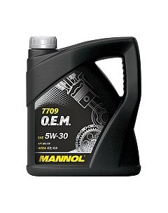 Моторное масло Mannol OEM 5W30 SM/CF / MN7709-4
