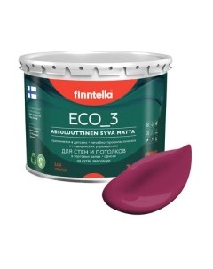 Краска Eco 3 Wash and Clean Kirsikka / F-08-1-3-FL126 Finntella