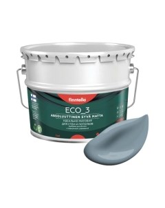 Краска Eco 3 Wash and Clean Harmaa / F-08-1-9-LG276 Finntella
