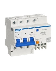 Дифференциальный автомат Chint NXBLE-32 3P+N C20 30mA AC 6kA (R) / 819513