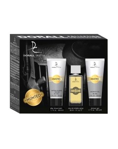 Парфюмерный набор Dorall Collection Hunted Туалетная вода+гель для душа+бальзам после бритья Dorall collection