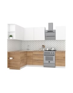 Кухонный гарнитур Интермебель Микс Топ-15 2.0x1.6м левая