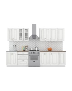 Кухонный гарнитур Интермебель Бостон-9 2.6м