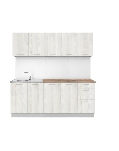 Кухонный гарнитур Артём-Мебель Оля СН-114 без стекла ДСП 2.0м Артём-мебель