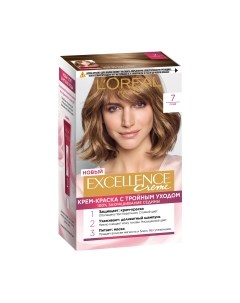 Крем-краска для волос L'Oreal Paris Color Excellence 7 L'oreal paris