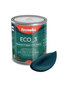 Краска Eco 3 Wash and Clean Valtameri / F-08-1-1-LG95 Finntella