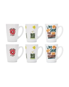 Набор кружек Luminarc Tea & Coffee Mix P8590