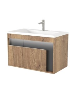 Тумба под умывальник Дабер 016 Тобага/Эридан 80 / Т16.8Т.0.22_light