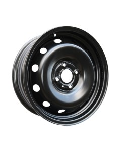 Штампованный диск ТЗСК Renault Sandero 16x6.5" 4x100мм DIA 60.1мм ET 37мм Черный Тзск