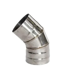 Поворот для труб Гефест Сталь Сталь 135 120 AISI 430/0.8мм 248мм Гефест сталь