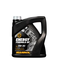 Моторное масло Mannol Energy Formula OP OEM 5W30 SN/SM/CF / MN7701-4