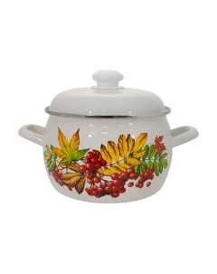 Кастрюля Лысьвенские эмали Рябина 4210АП2/4