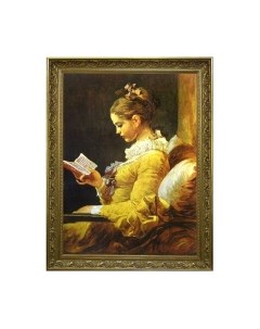 Картина Декарт Читающая Фрагонар 8Л0190