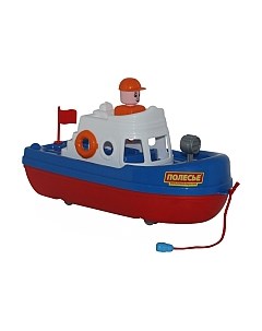Катер игрушечный Полесье Спасатель / 47229