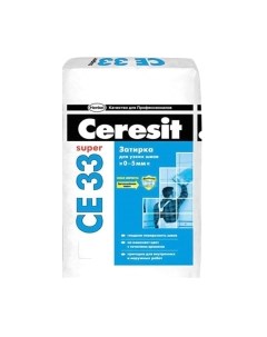 Фуга цементная Ceresit CE 33