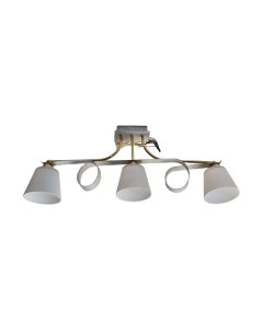 Потолочный светильник Mirastyle MX11077/3 BKWH+FGD