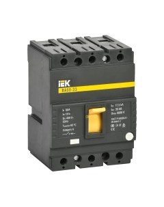 Выключатель автоматический IEK ВА 88-33 3п 80А 35кА / SVA20-3-0080 Iek