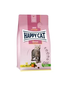 Сухой корм для кошек Happy Cat Junior Land-Geflugel Птица без злаков / 70541 Happy cat
