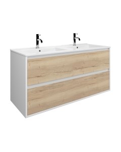 Тумба с умывальником ЗОВ Парма 120 / P120LWP0MWHMC1A-OL120 Зов