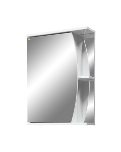 Шкаф с зеркалом для ванной Vako Луна 55 L / 10686