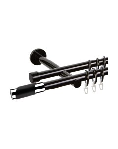 Карниз для штор АС ФОРОС Dance D19Г/19Г + наконечники Париж хром Ас форос