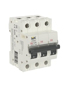 Выключатель автоматический IEK AR-M06N-3-C006 Iek