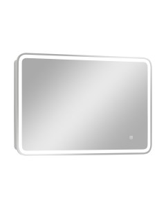 Шкаф с зеркалом для ванной Континент Tokio Led 90х53