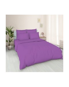 Комплект постельного белья Моё бельё Классик Черничный мусс Евро