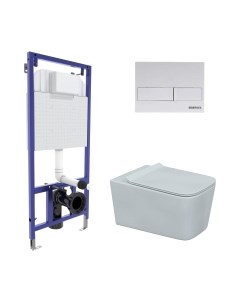 Унитаз подвесной с инсталляцией Berges Novum 525 / 043278